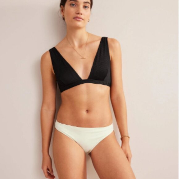 Boden Classic Bikini Bottom 6 Ivory - Picture 4 of 7